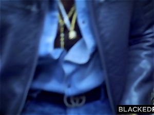 BLACKEDRAW 2 lovelies smash immense bbc On Bus!